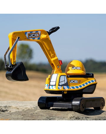 JCB Fully Articulated Digger with Opening Seat & Helmet