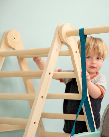 TP Active Tots Wooden Swing & Climb Frame