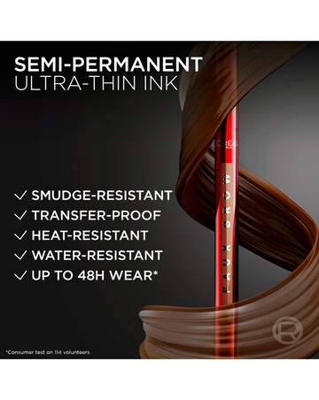 L'Oreal Paris Infallible Faux Brow Tint Pen - Dark Brunette