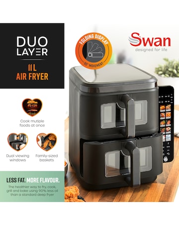 Swan 11L Duo Layer Air Fryer