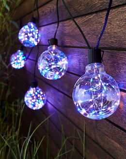 20 Galaxy Firefly Pastel Festoon String Lights