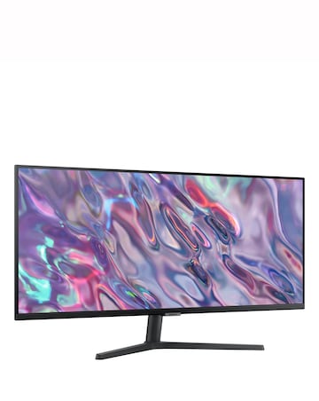 Samsung 34in ViewFinity S34C UltraWide Quad HD 100Hz Monitor with AMD FreeSync