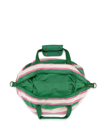 Joules Packaway Duffle Bag - Resort Stripe