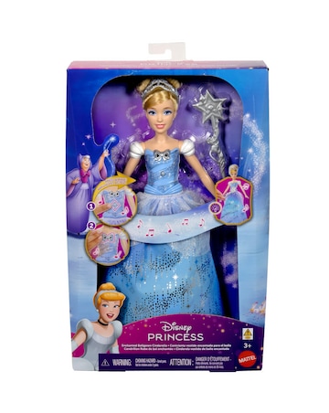 Disney Princess Enchanted Ballgown Cinderella Fashion Doll with Lights & Sounds