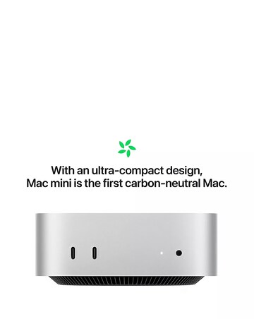 Apple Mac mini (M4, 2024) 10-core CPU, 10-core GPU, 16GB, 256GB SSD