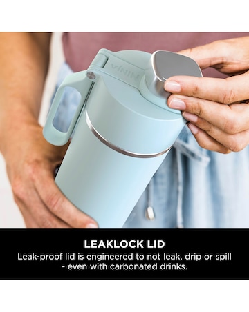 Ninja Thirsti Carbonated 20oz Bottle with Carbonation Lid in Mint