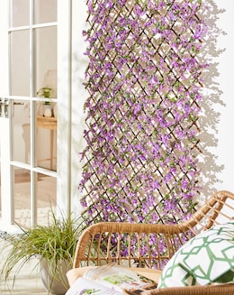 Vivid Violet Trellis 180 x 90 cm
