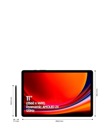 Samsung Galaxy Tab S9 11in Wi-Fi 128GB - Grey - Galaxy AI