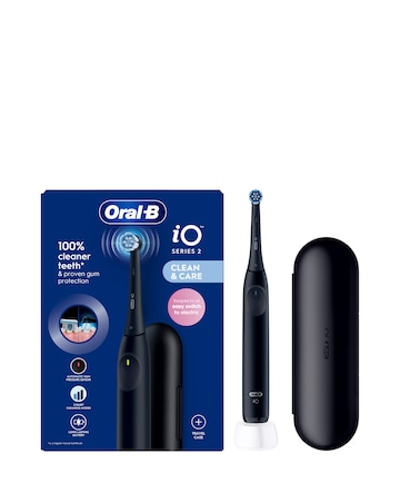 Oral-B iO2 Series Night Black + Travel Case