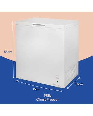 Russell Hobbs RH198CF0E1W 198 Litre Chest Freezer - White
