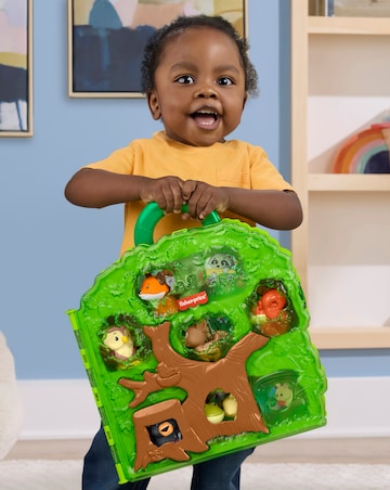 Fisher-Price Little People Forest Friends Carry Case Toddler Playset