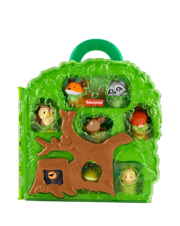 Fisher-Price Little People Forest Friends Carry Case Toddler Playset