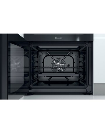 Indesit ID67V9KMB/UK 60cm Electric Double Cooker + Installation