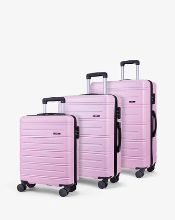 Rock Lisbon 3pc Suitcase Set