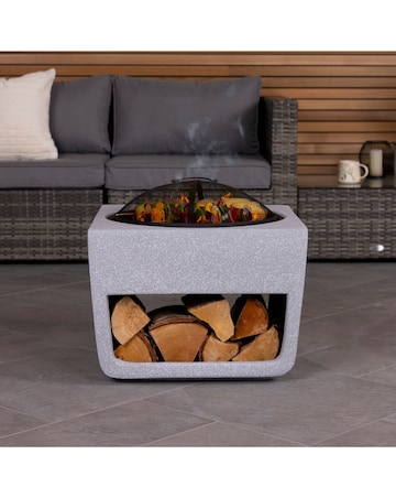 Charles Bentley Magnesium BBQ Firepit