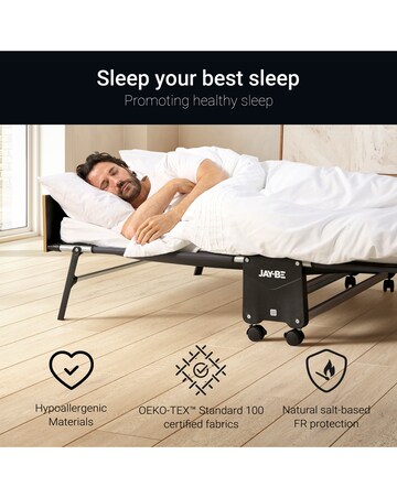 Jay-Be Grand Folding Bed with e-Pocket Mattress - Small Double