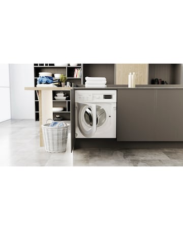 Hotpoint BIWDHG861485UK Integrated 8kg/6kg Washer Dryer