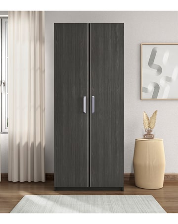 Lugo Ready Assembled 2 Door Wardrobe