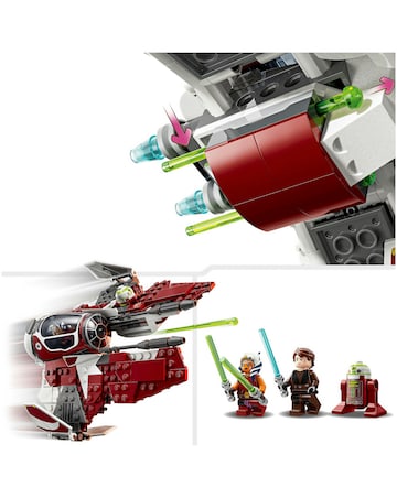 LEGO Star Wars Ahsoka's Jedi Interceptor Building Toy 75401