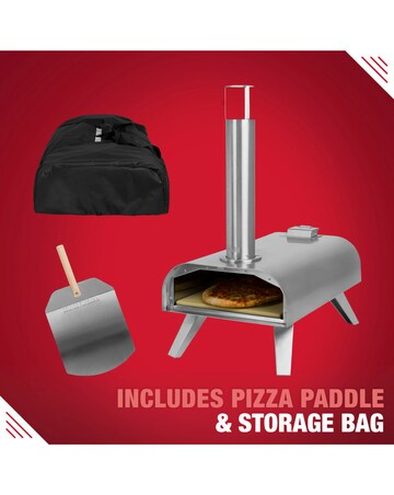 George Foreman 12'' Wood Pellet Pizza Oven