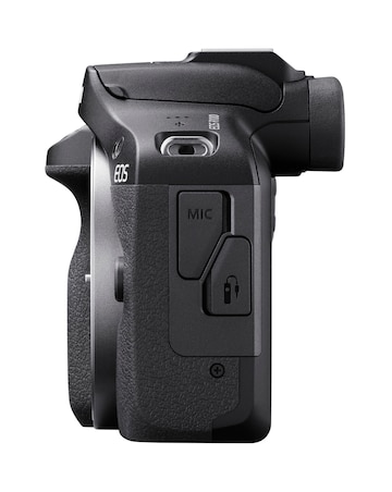 Canon EOS R100 APS-C Mirrorless Camera inc RF-S 18-45mm Lens - Black