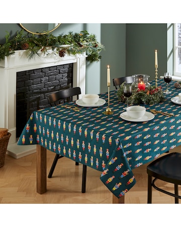 Catherine Lansfield Nutcracker Table Cloth