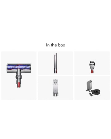 Dyson V8 Advanced Cordless Vacuum Cleaner, Silver/Nickel