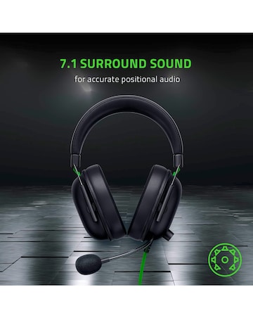 Razer BlackShark V2 X Wired Gaming Headset for Xbox - Black