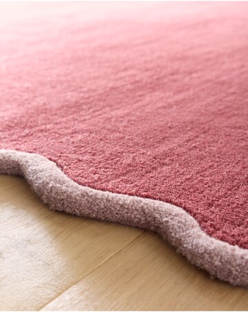 Scalloped Elsie Hand-Tufted Woollen Rug