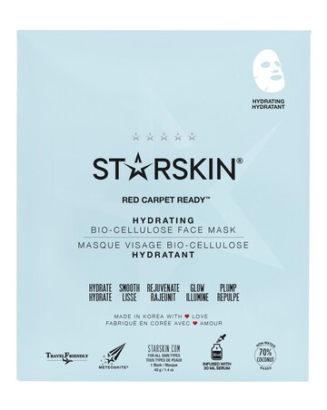 STARSKIN Red Carpet Ready Bio-Cellulose Hydrating Second Skin Face Mask