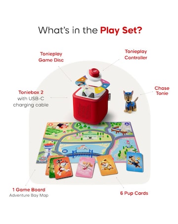 Tonies Sky Blue Toniebox 2 Play Set with PAW Patrol Chase Tonie