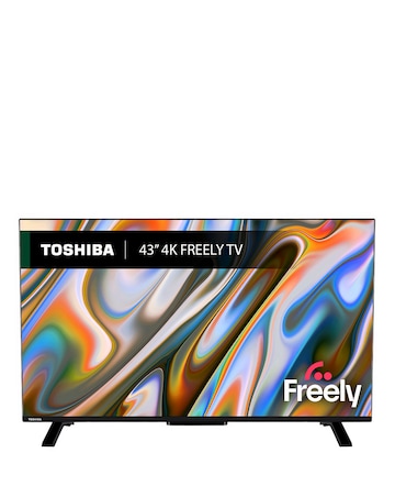 Toshiba 43UV2F53DBU 43in Smart TV 4K UHD HDR LCD Freely TV with Amazon Alexa