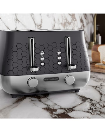 Morphy Richards Cassini 4 Slice Toaster - Moonless Night