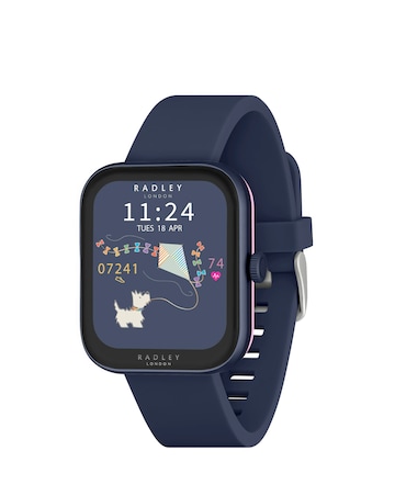 Radley Series 32 Silicone Strap Smart Watch - Navy