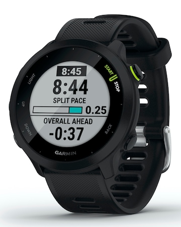 Garmin Forerunner 55 GPS Running Smart Watch - Black