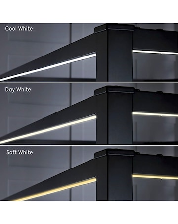 XR Living Fern Four Poster LED Bed