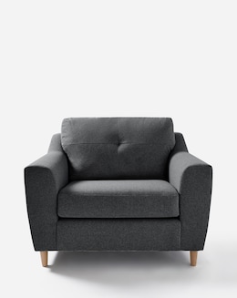Baxter Fabric Snuggler Chair