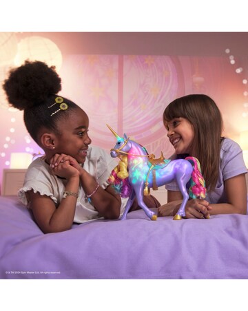 Unicorn Academy 11-inch Rainbow Light-Up Wildstar Unicorn