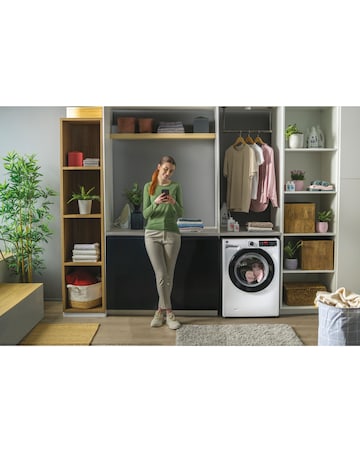 Hoover H-Wash 350 H3WPS496TAMB6-80 9kg Washing Machine