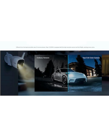 TP-Link Tapo C320WS Outdoor 2K Security Wi-Fi Camera with Colour Night Vision