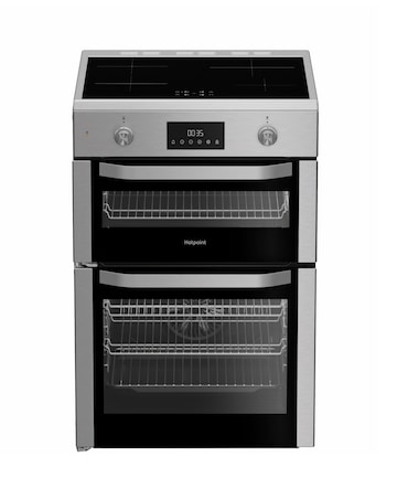 Hotpoint HDE6IDC2X 60cm Electric Double Cooker with Induction Hob Install