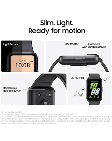 Samsung Galaxy Fit3 and Buds FE Wireless Earbuds - Black/Graphite