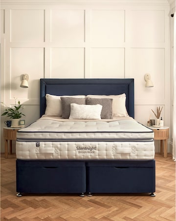 Silentnight British Wool 3000 Box Top Pocket Mattress - Medium