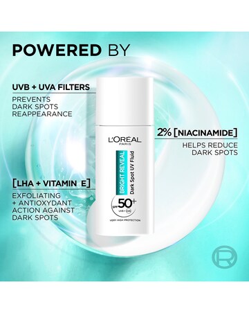 L'Oreal Paris Bright Reveal UV Fluid SPF 50 for Face