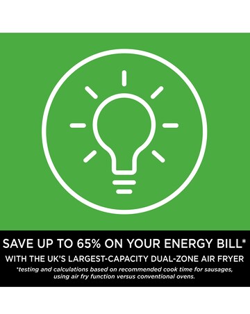 Ninja Foodi Dual Zone 9.5L Air Fryer MAX AF400UK