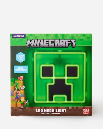 Minecraft Creeper Wall Mountable LED Neon Light