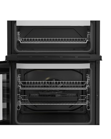 Hotpoint HDE6VDW 60cm Electric Double Cooker with Multiflow Installation