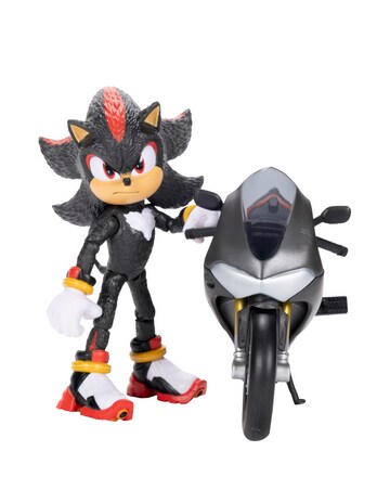 Sonic 3 Movie - Shadow and Motorcycle