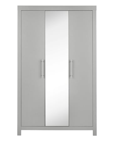 Dakota 3 Door Mirrored Wardrobe