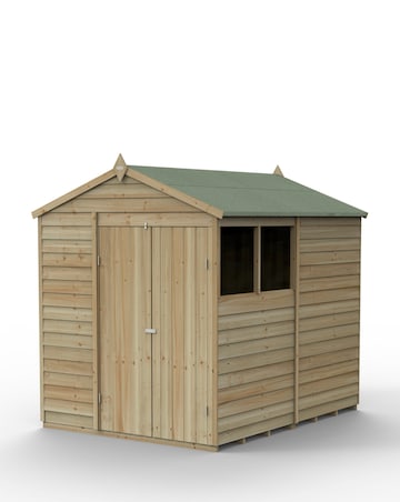 4LIFE Apex Shed 6x8 - Double Door - 2 Window (Home Delivery)